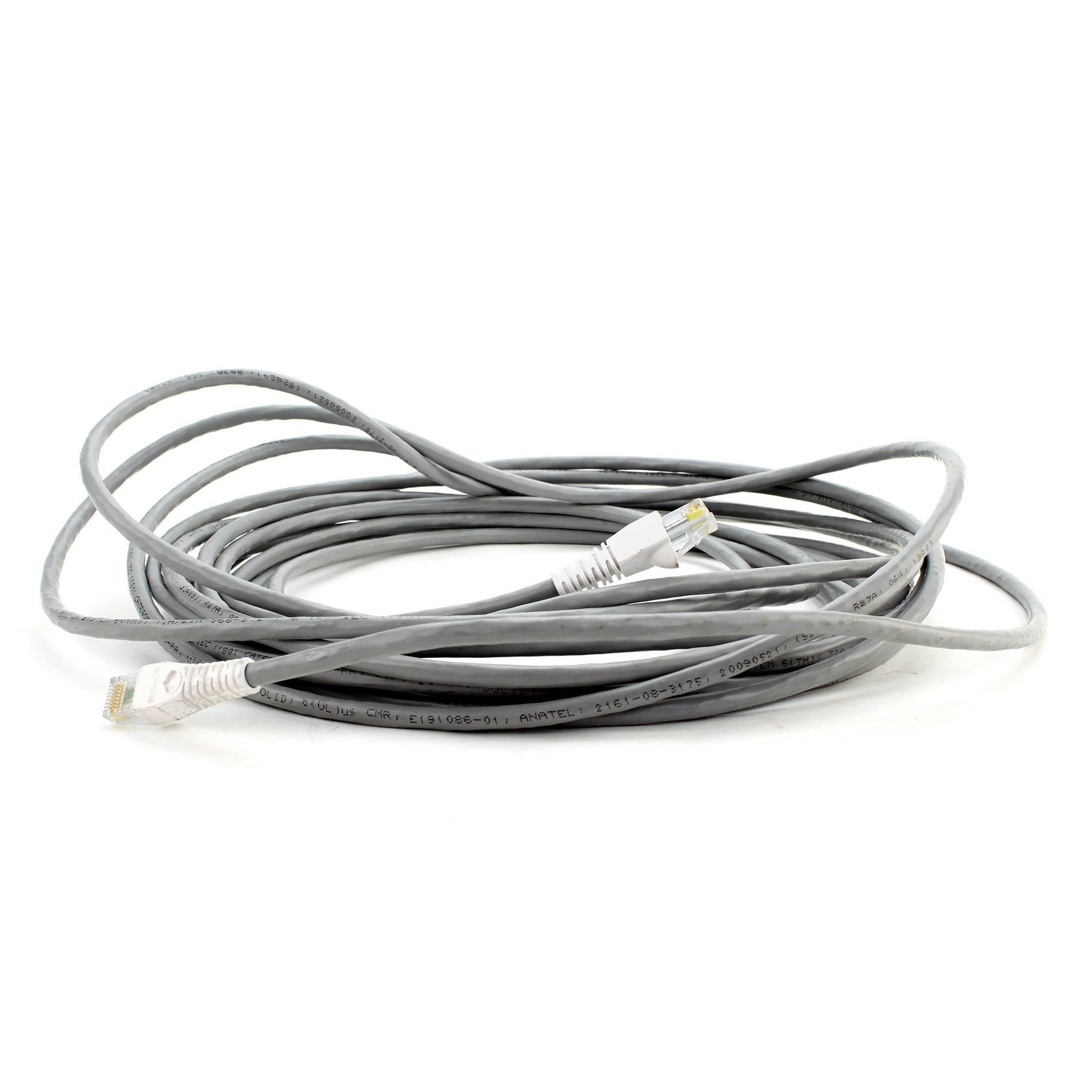 Siemon, SIEMON IC6-8A-30-B02D CATEGORY 6 CAT6 GRAY PATCH CORD CABLE, GRAY, 30'