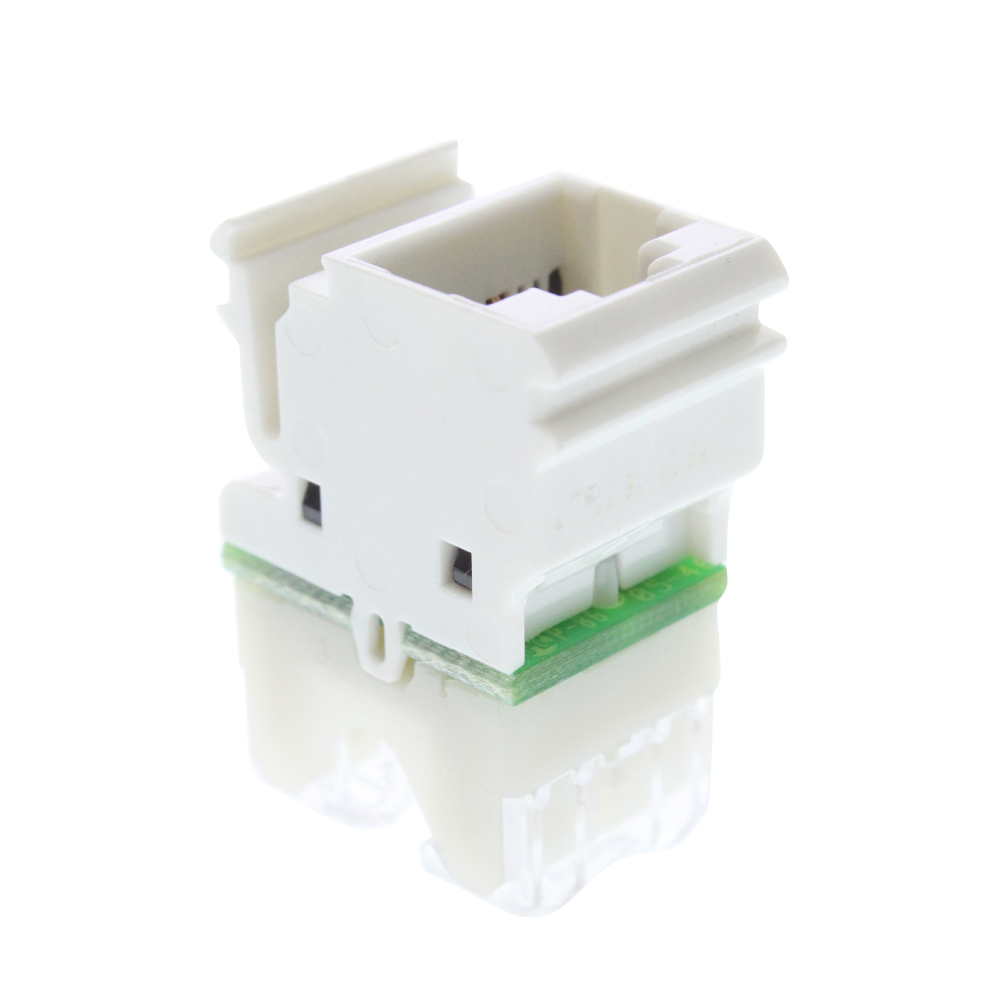 Siemon, SIEMON MX5-F02 MAX MODULE UTP CATEGORY 5E FLAT RJ45 NETWORK JACK, CAT5E, WHITE